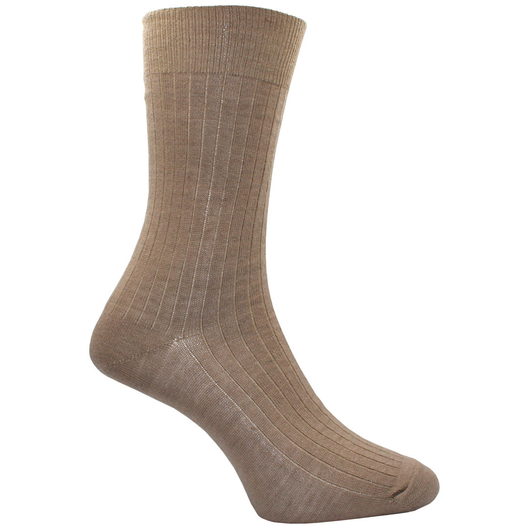Formal Mohair Socks, Urban Rib