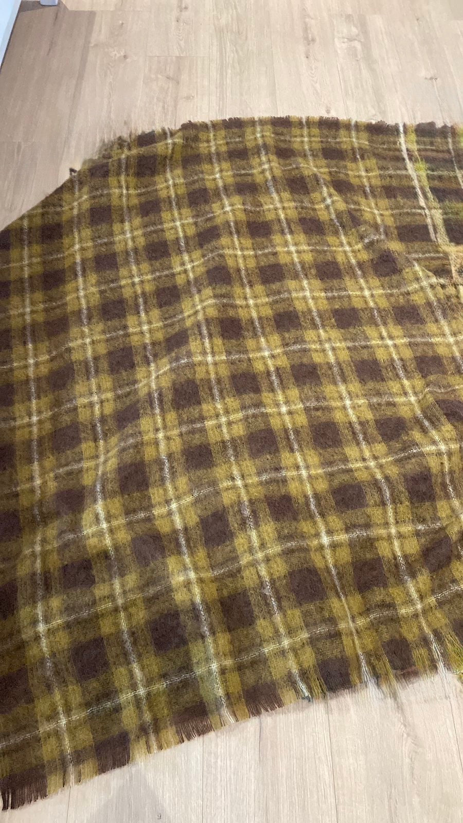 Amber Veld Mohair Blanket