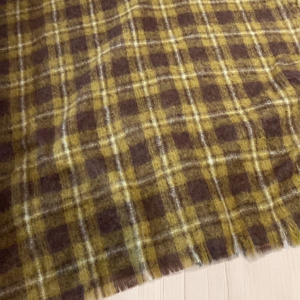Amber Veld Mohair Blanket