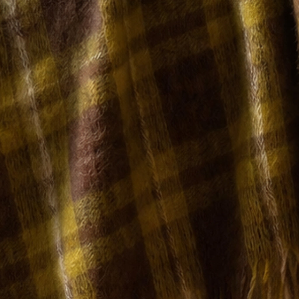 Amber Veld Mohair Blanket