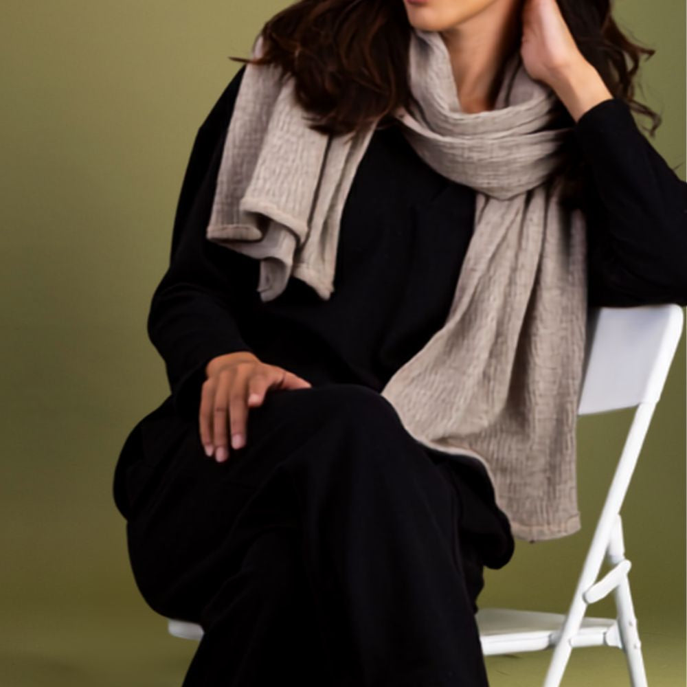 Assorted Blanket Stitch Shawl