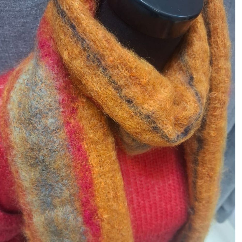 Mohair Scarf Autumn