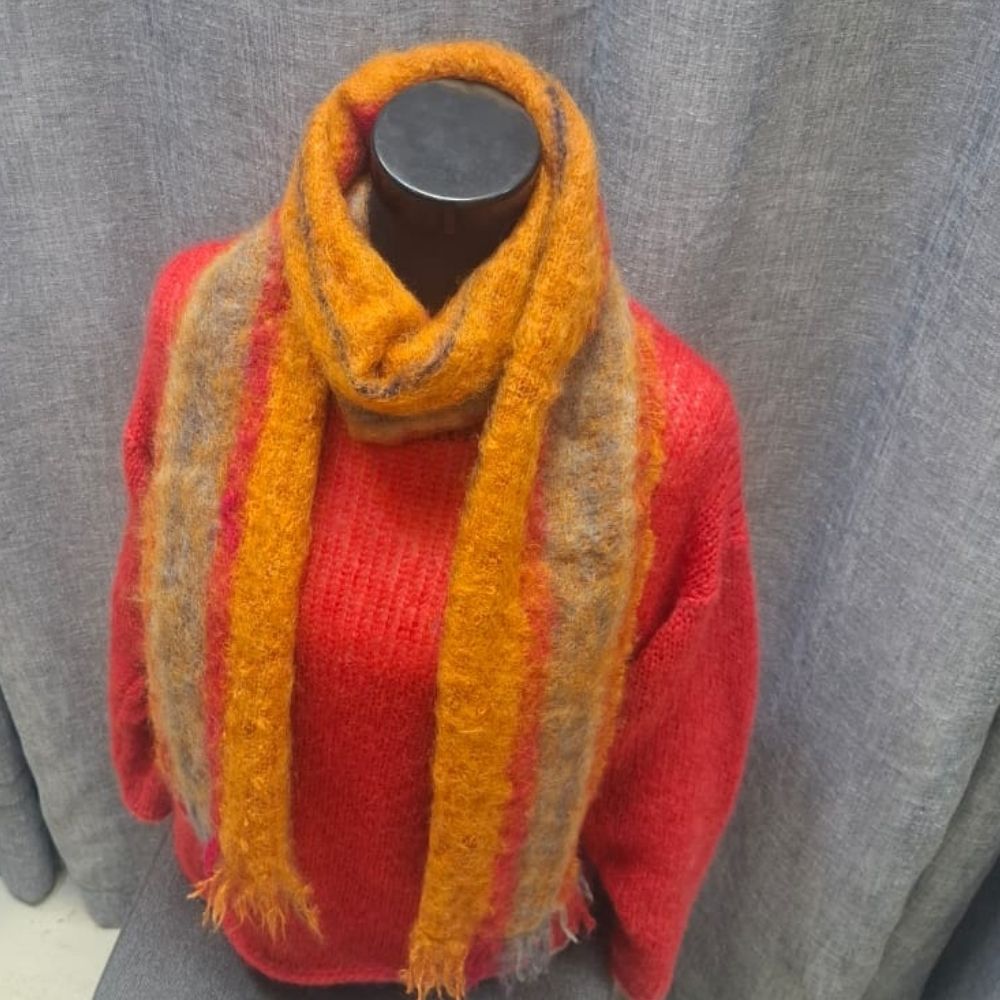 Mohair Scarf Autumn