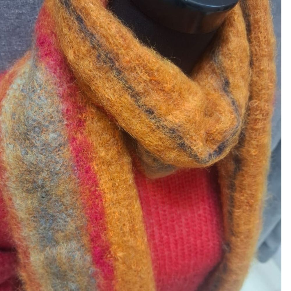 Mohair Scarf Autumn
