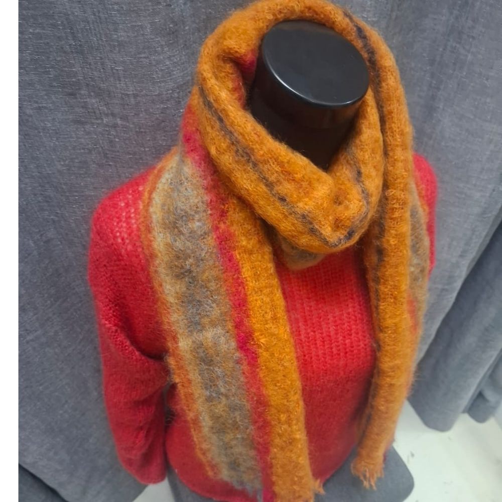 Mohair Scarf Autumn