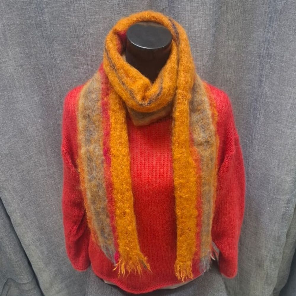 Mohair Scarf Autumn