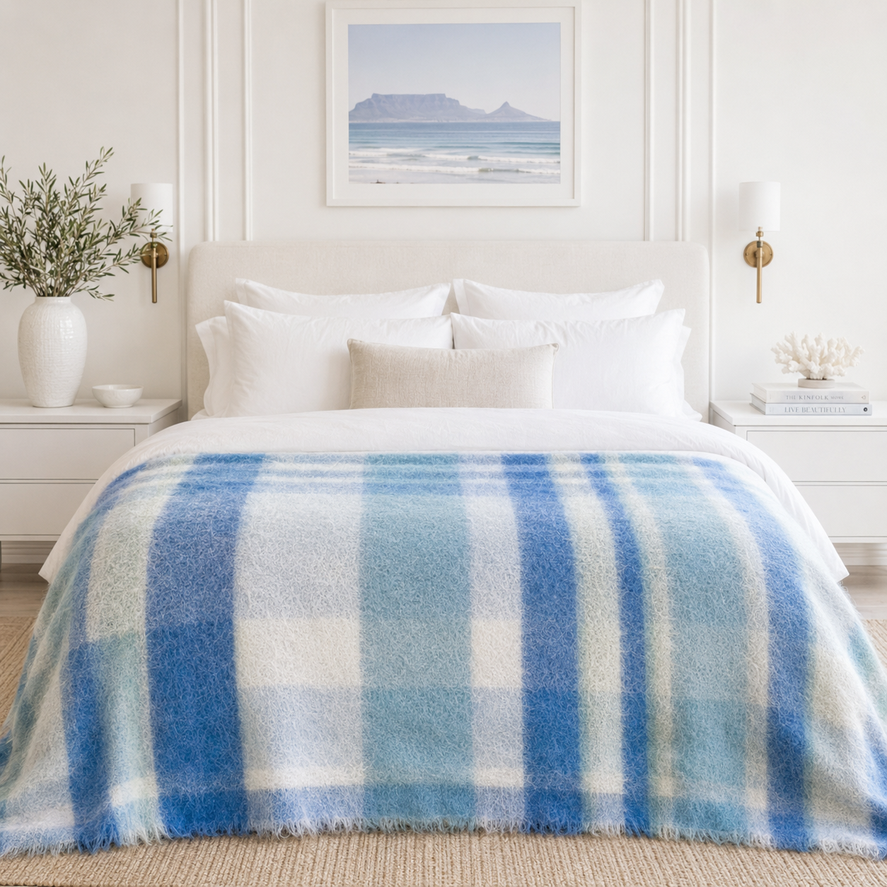 Blouberg Mist  Mohair Blanket