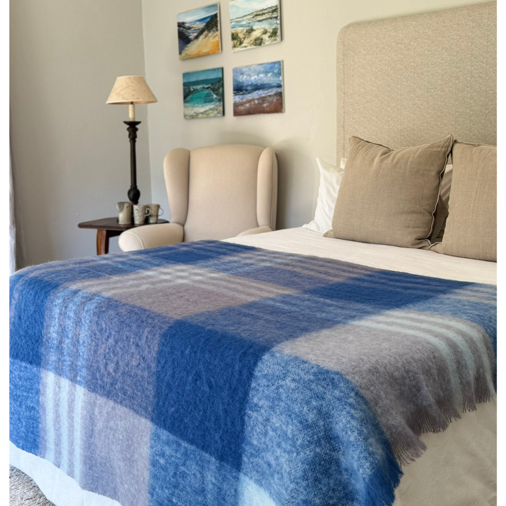 Kalkbay Mist Mohair Blanket