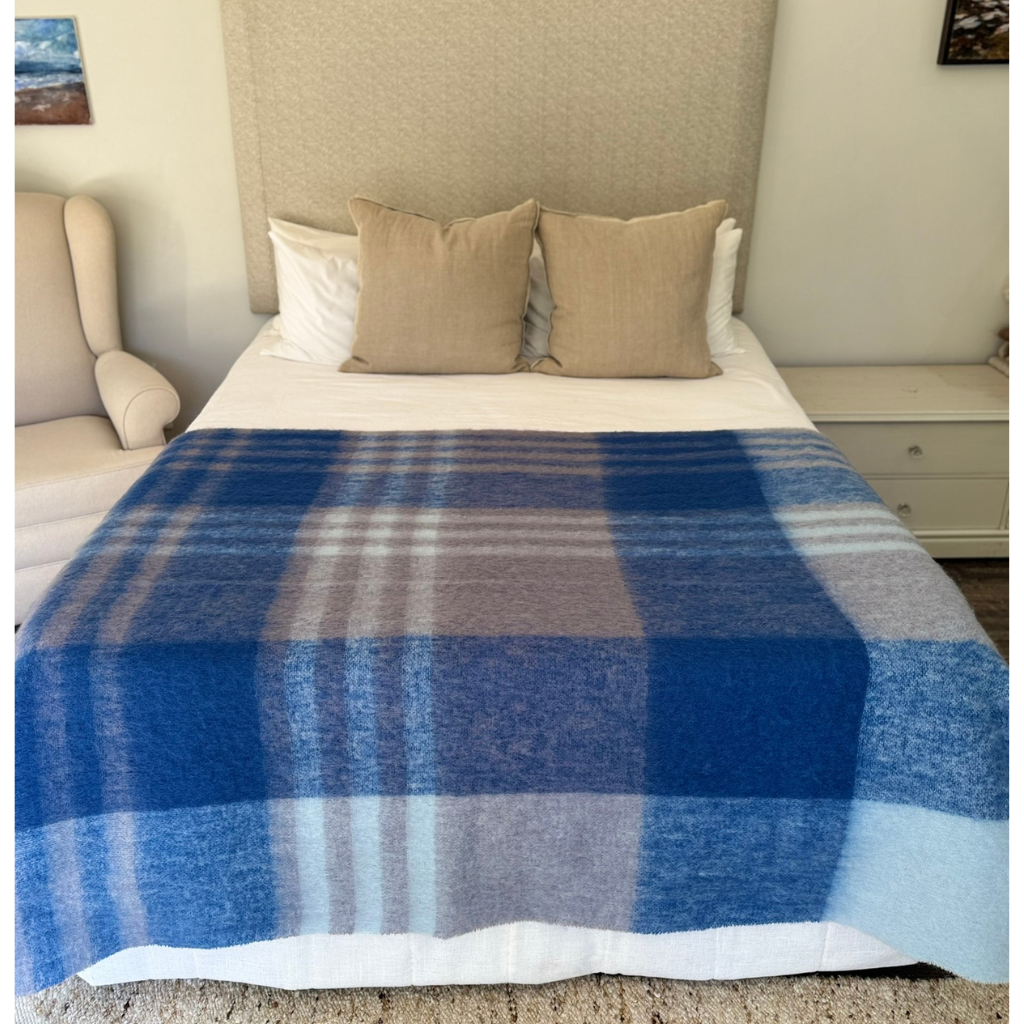 Kalkbay Mist Mohair Blanket