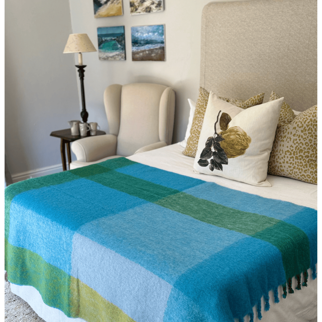 Lagoon Mohair Blanket