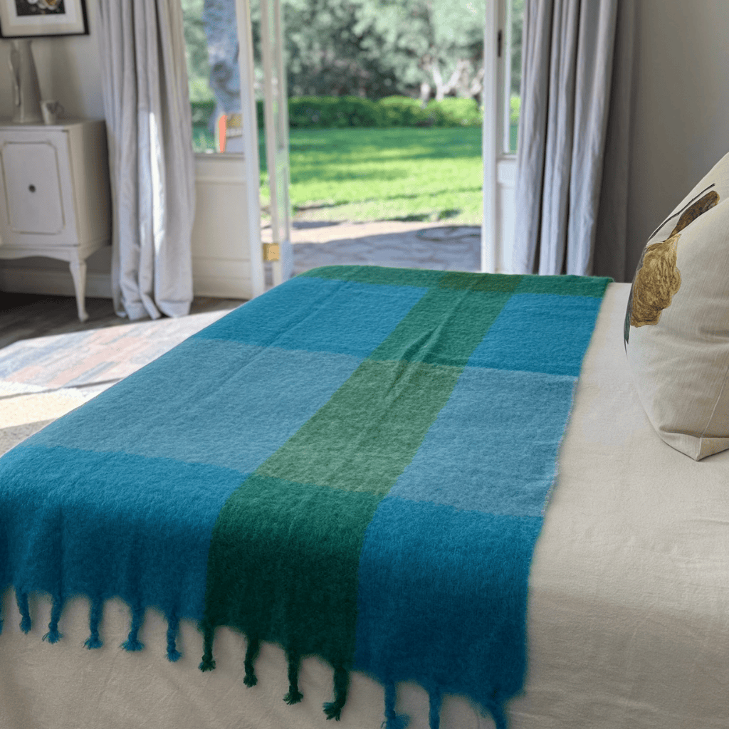 Lagoon Mohair Blanket