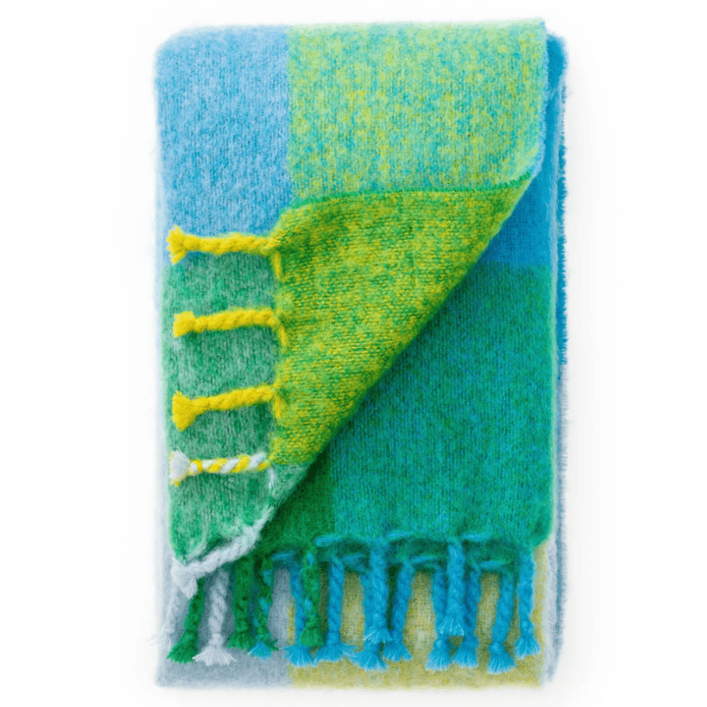 Lagoon Mohair Blanket