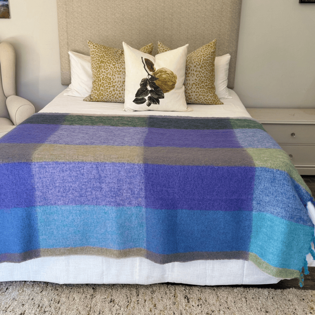 Lavender Fields Mohair Blanket
