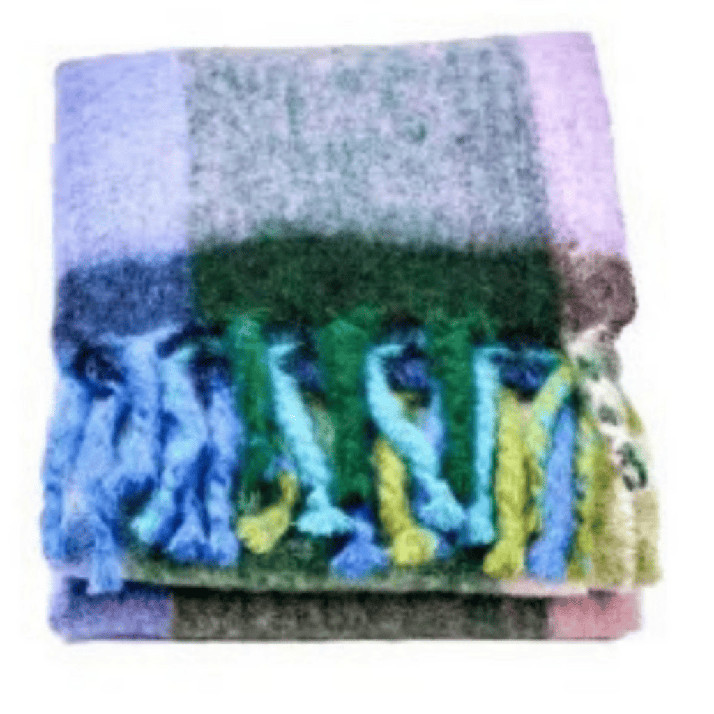 Lavender Fields Mohair Blanket