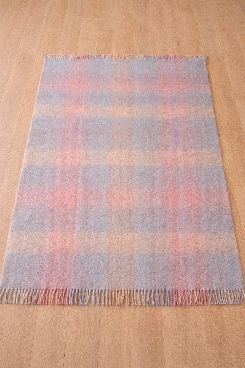 Assorted Color Mohair Blanket