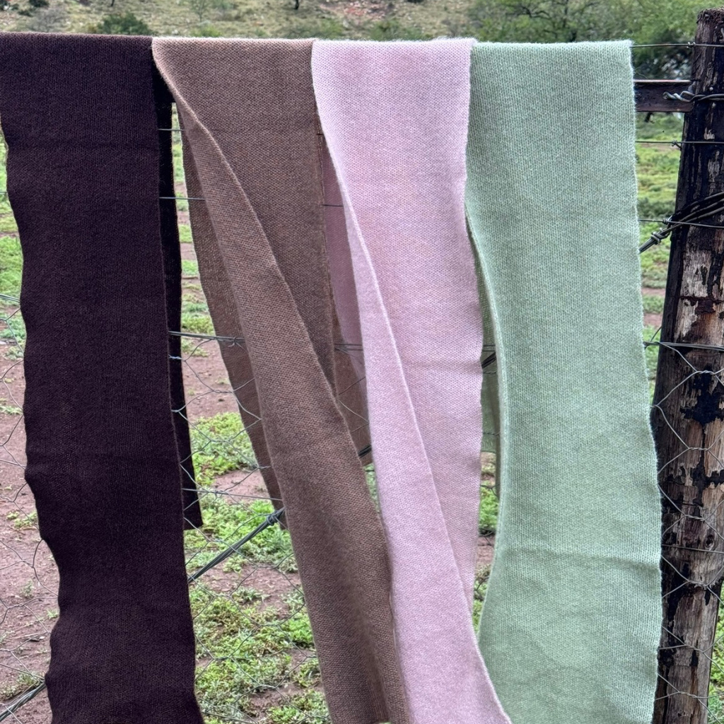 Kid Mohair and Silk Scarf