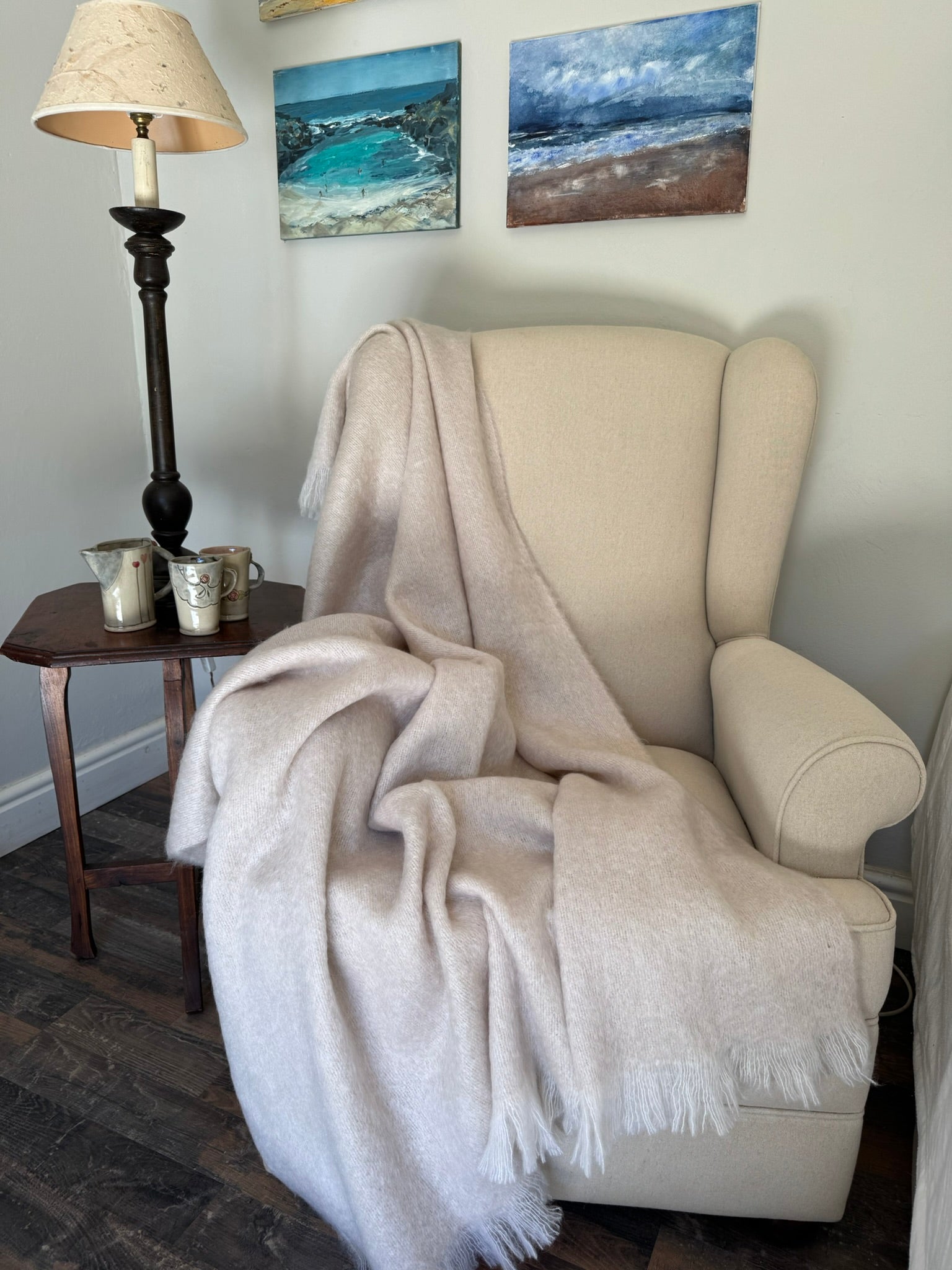 Linen Mohair Blanket