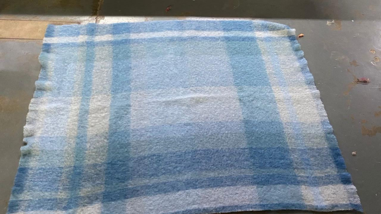 Langebaan Mist Mohair Blanket