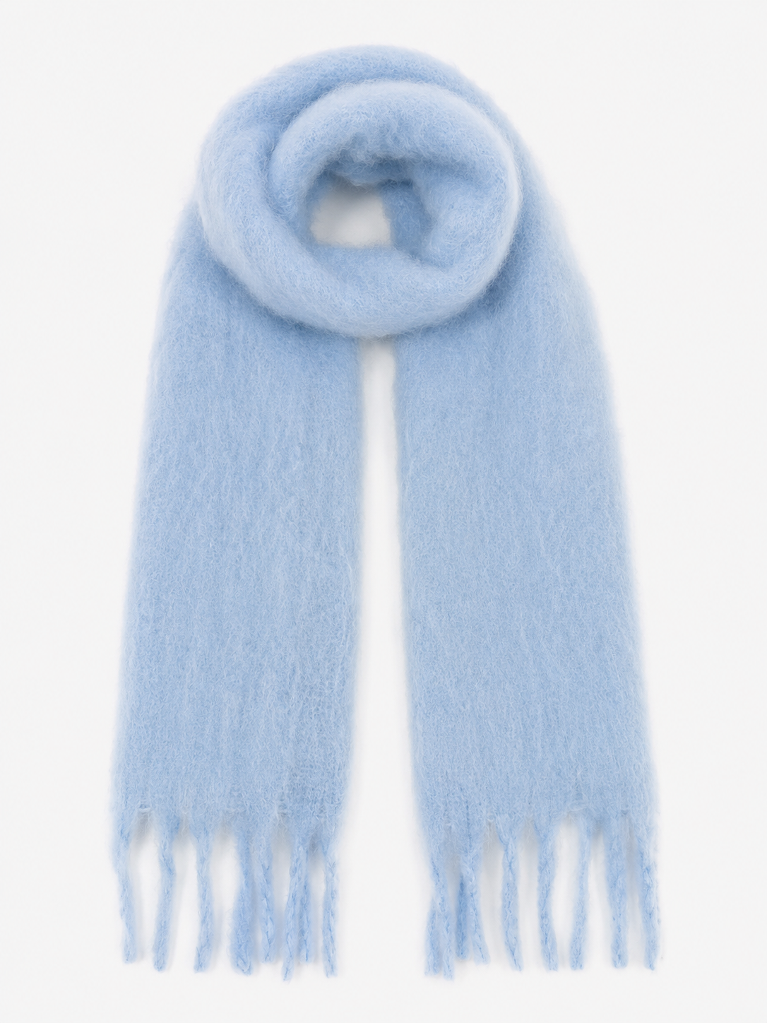 Mohair Scarf Light Blue .23 x 1.90m BM