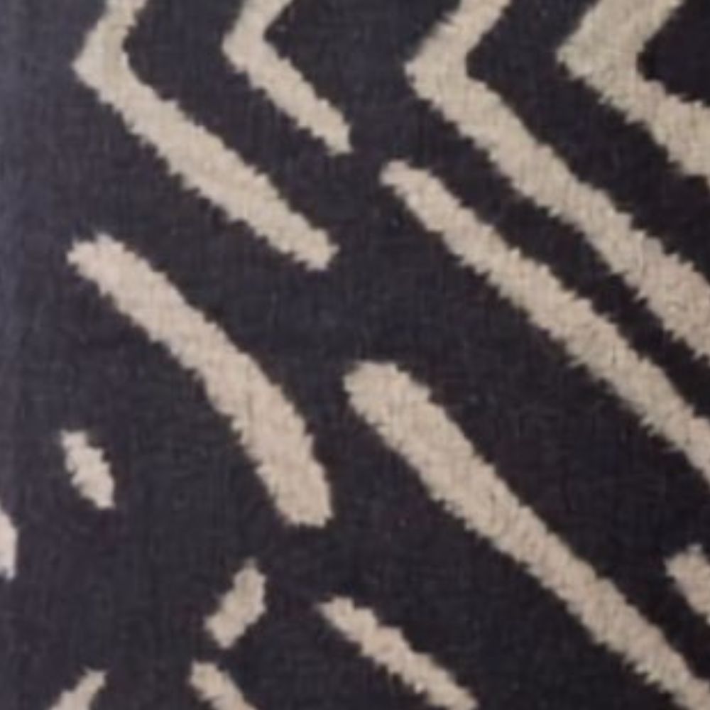Mohair Scarf  Zebra Design