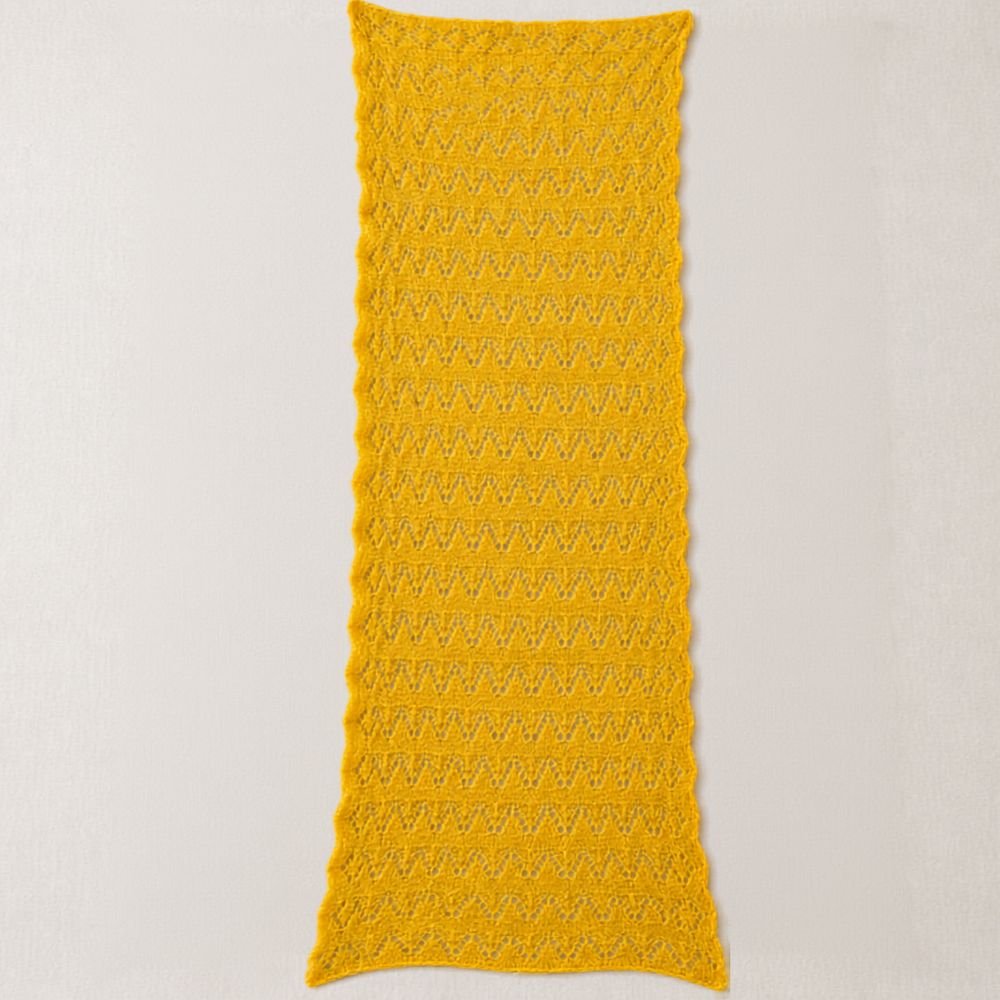 Mohair and Featherlight Silk Scarf