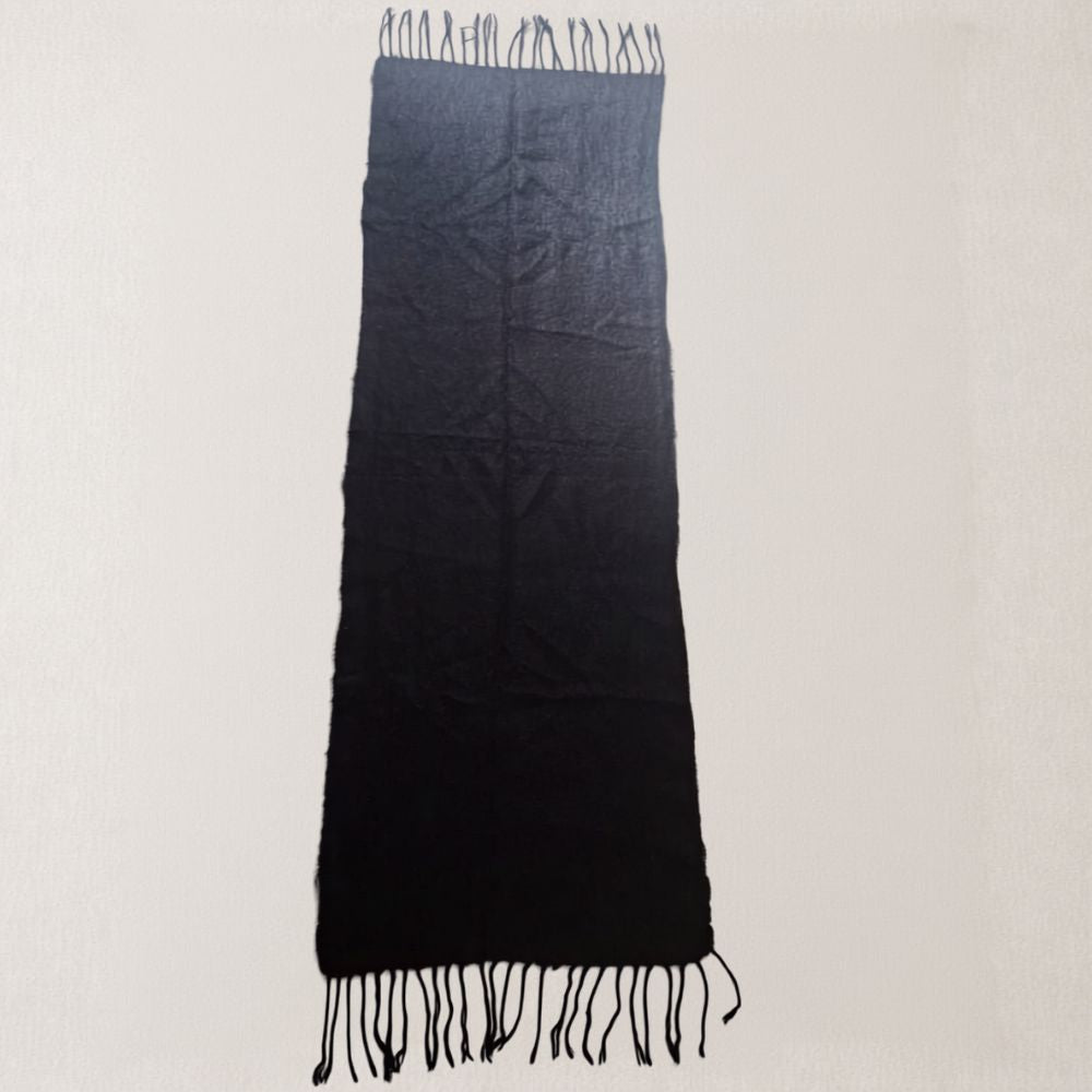 Mohair Scarf Victorian Black