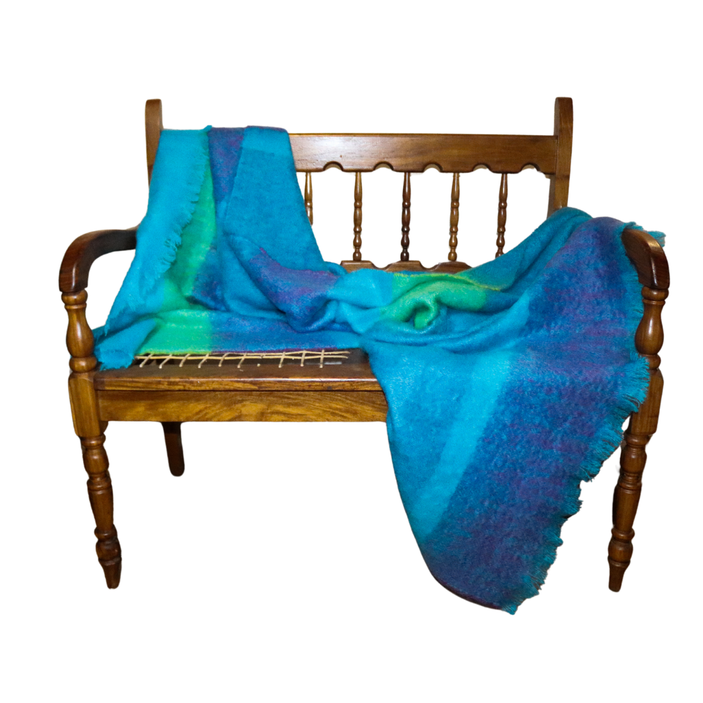Shelly Beach Mohair Blanket