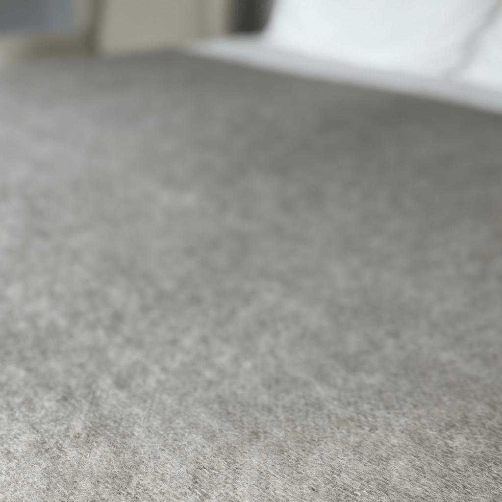 Stone Mohair Blanket