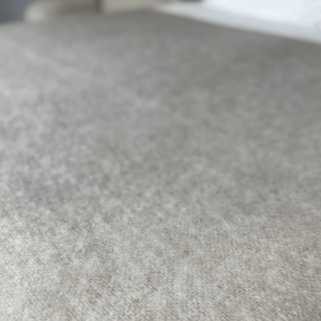 Stone Mohair Blanket