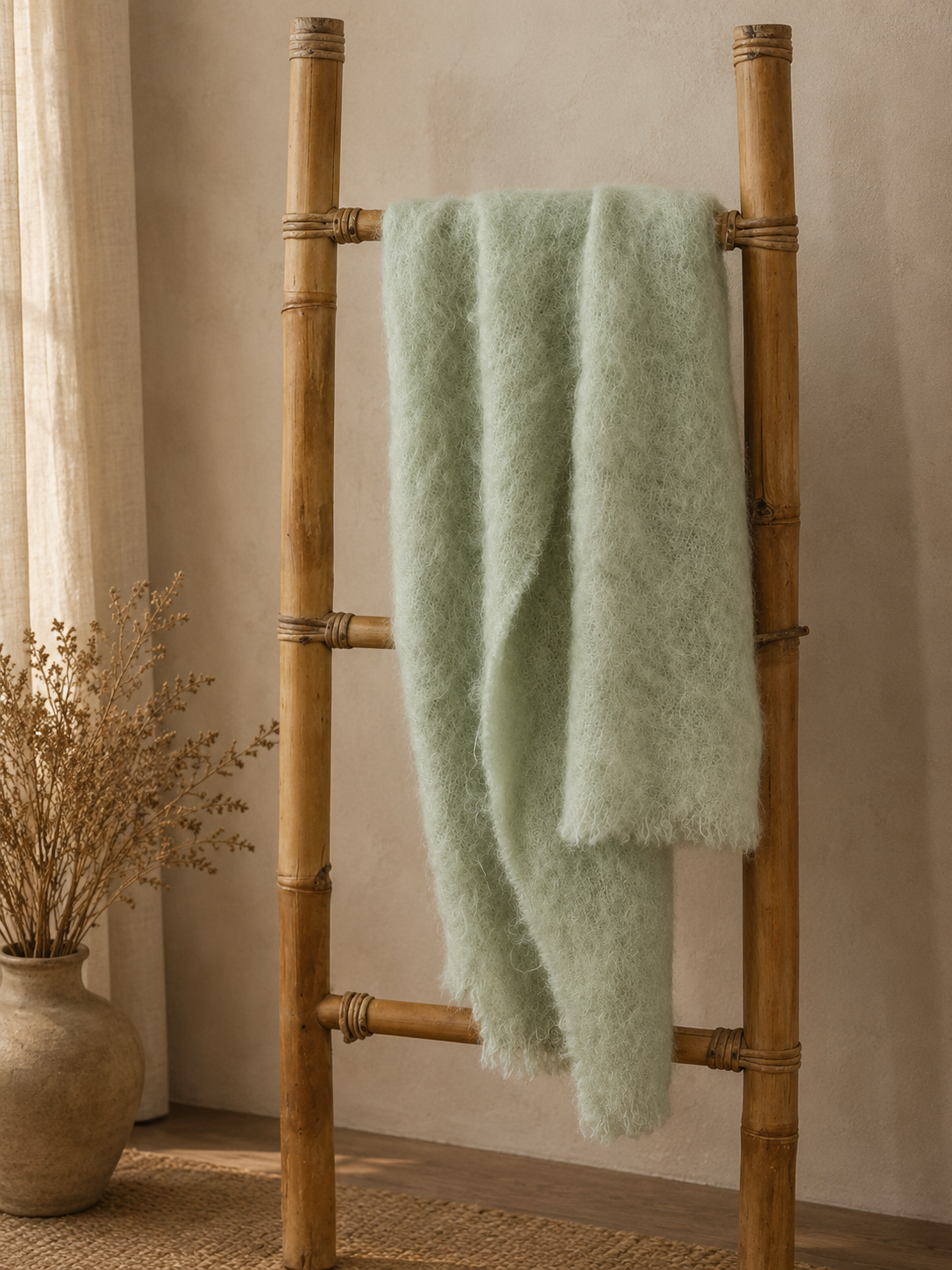 Seamist Mohair Blanket