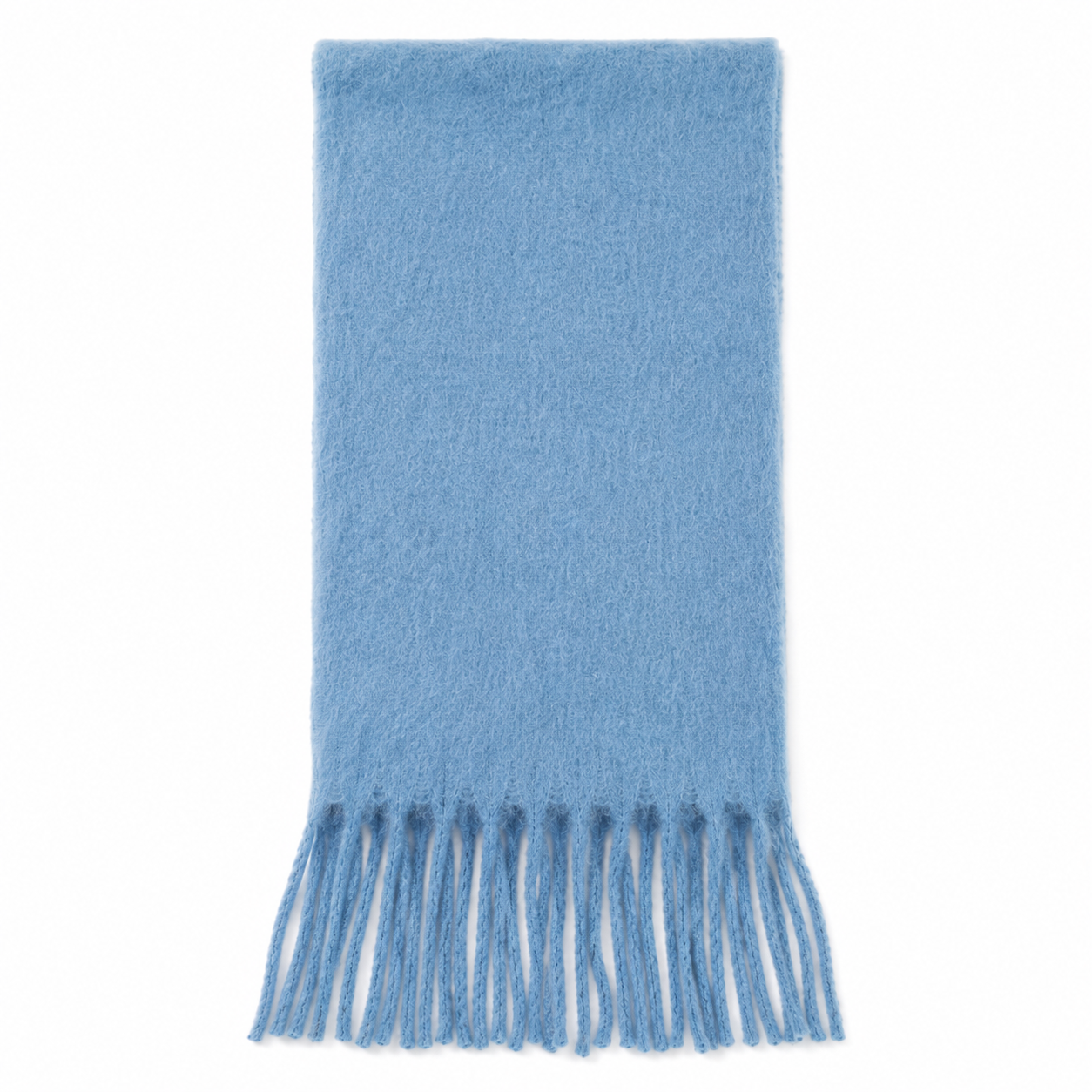 Mohair Scarf Blue