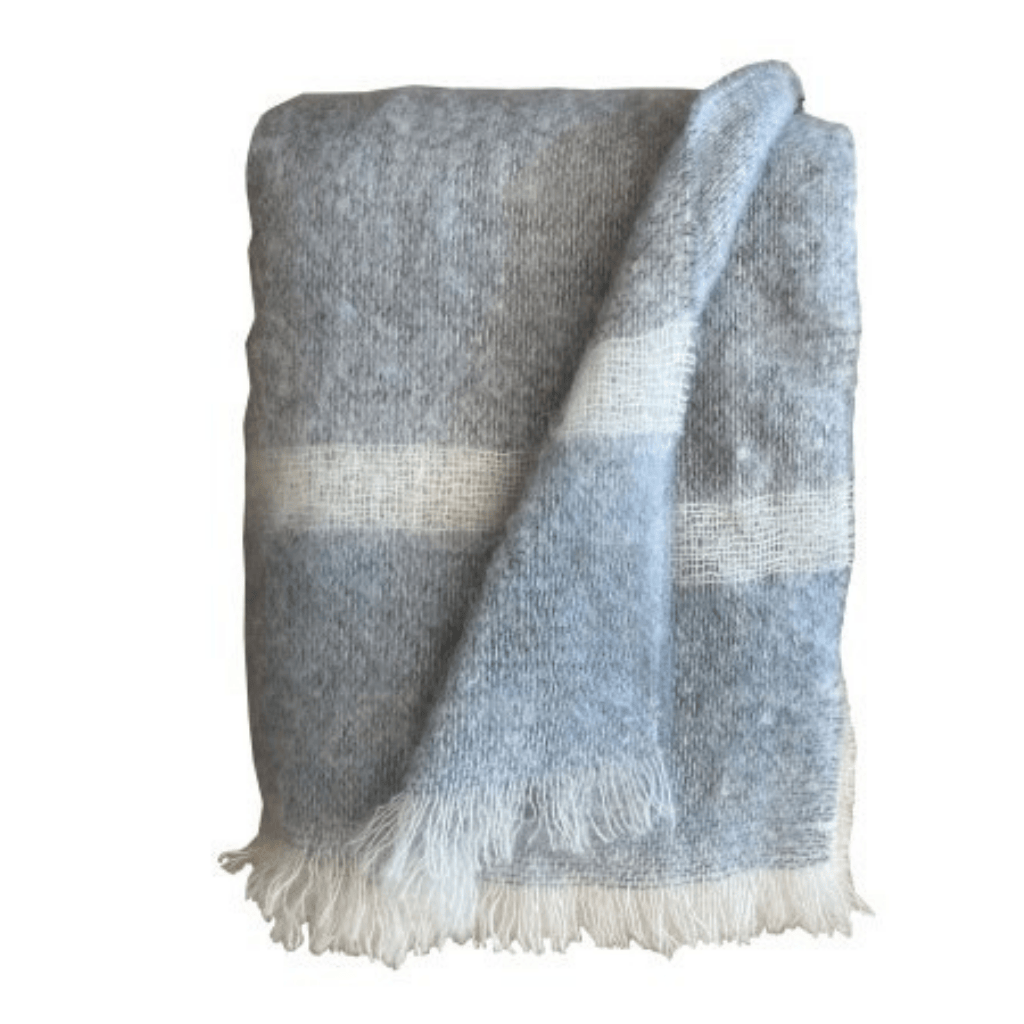Winter Wonderland Mohair Blanket