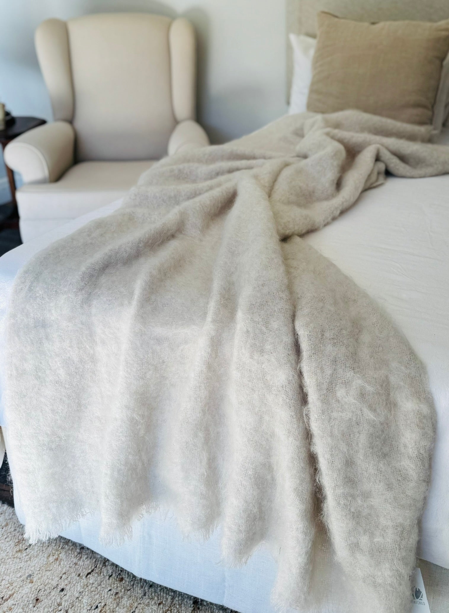 Linen Mohair Blanket
