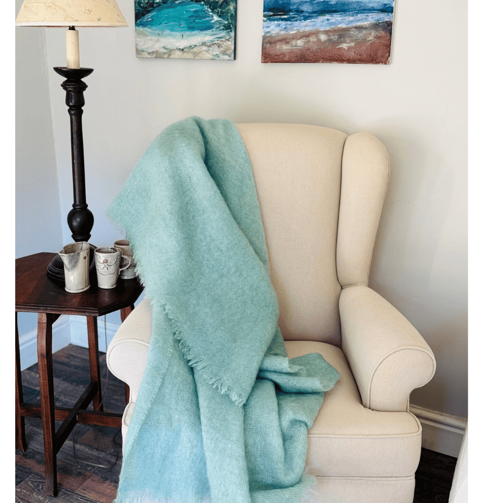 Seamist Mohair Blanket